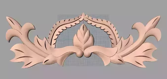 CNC 3D relief design STL format file used for artcam aspire E734 3D model