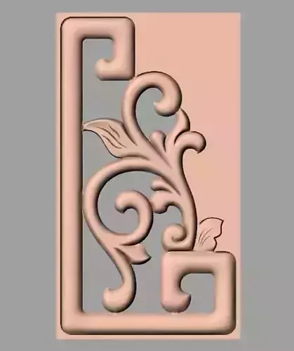 CNC 3D relief design STL format file used for artcam aspire E730 3D model