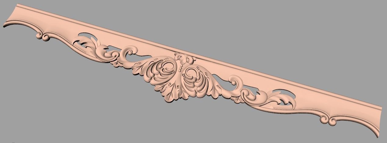 CNC 3D relief design STL format file used for artcam aspire E729 3D model_1