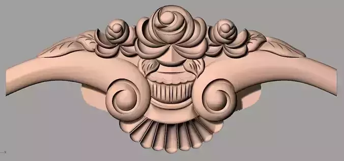 CNC 3D relief design STL format file used for artcam aspire E728 3D model