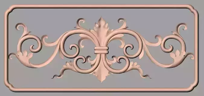 CNC 3D relief design STL format file used for artcam aspire E726