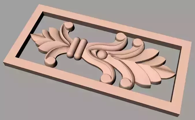 CNC 3D relief design STL format file used for artcam aspire E722