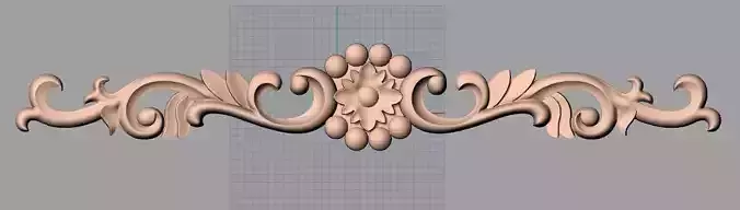 CNC 3D relief design STL format file used for artcam aspire E720