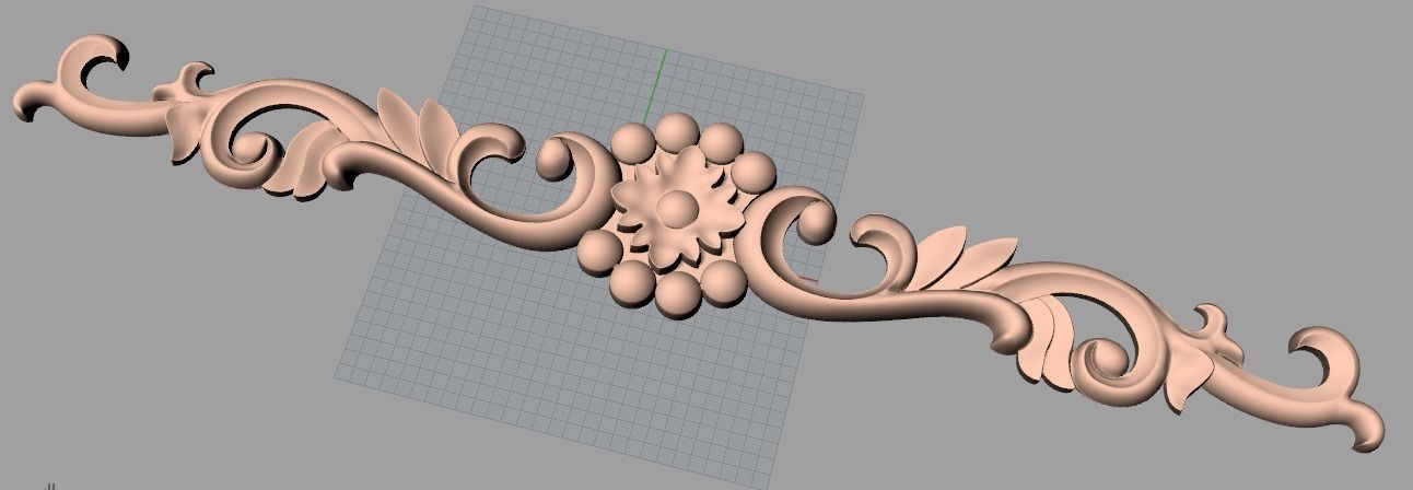 CNC 3D relief design STL format file used for artcam aspire E720 3D model_1