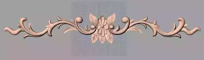 CNC 3D relief design STL format file used for artcam aspire E719