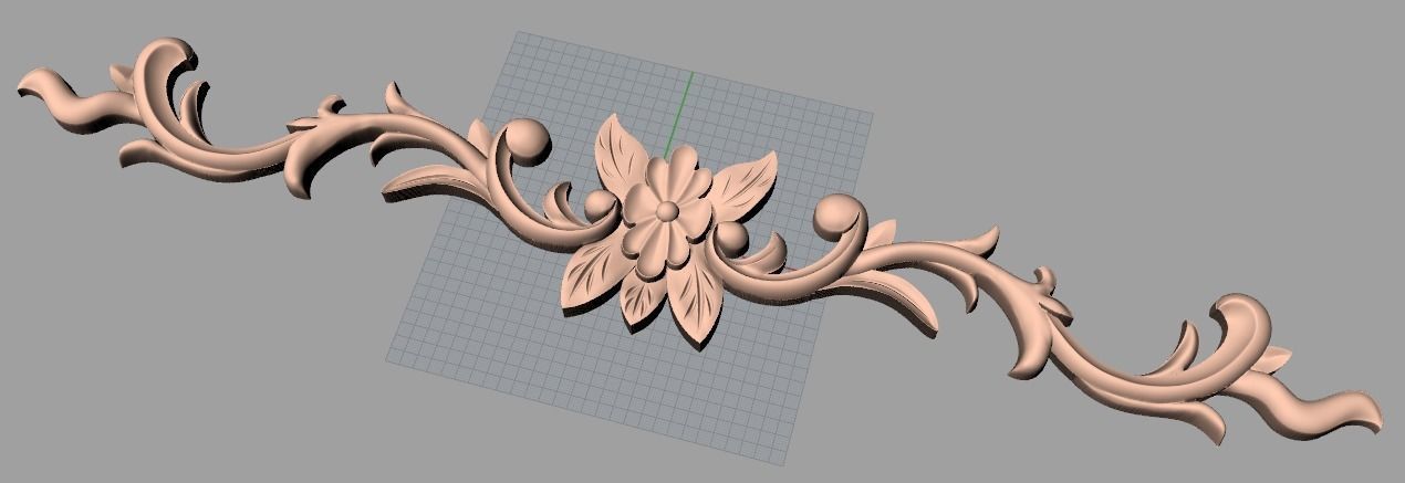 CNC 3D relief design STL format file used for artcam aspire E719 3D model_1