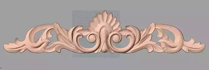 CNC 3D relief design STL format file used for artcam aspire E718