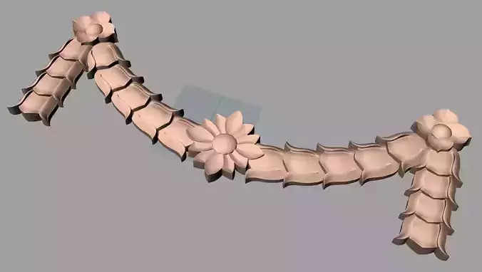 CNC 3D relief design STL format file used for artcam aspire E715