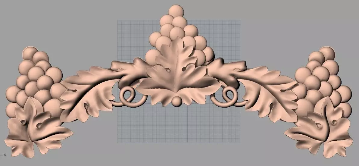 CNC 3D relief design STL format file used for artcam aspire E714 3D model_0