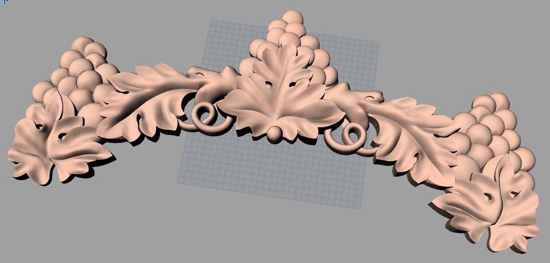 CNC 3D relief design STL format file used for artcam aspire E714 3D model_1