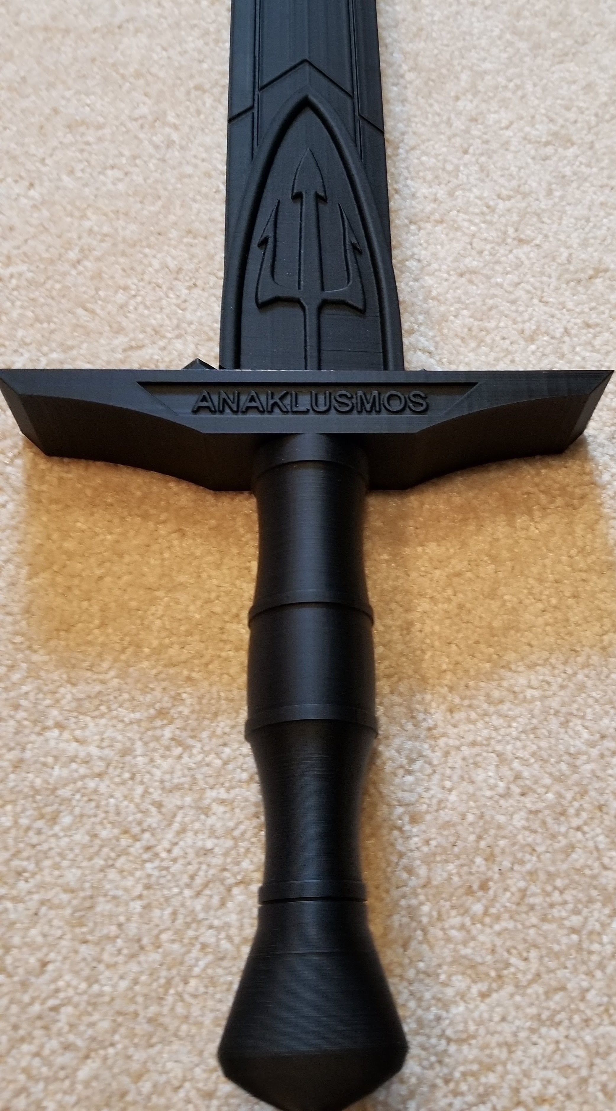 Percy Jackson Sword Riptide Inspired Replica Prop Costume 3D print model_1