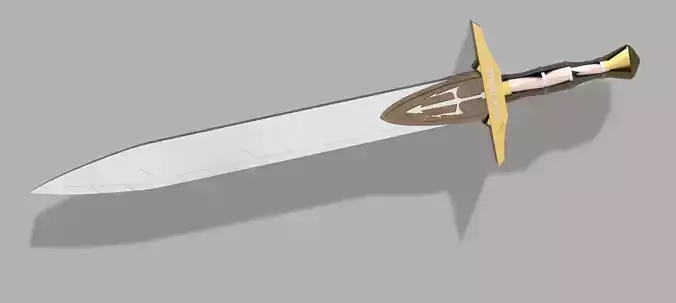 Percy Jackson Sword Riptide Inspired Replica Prop Costume 3D print model