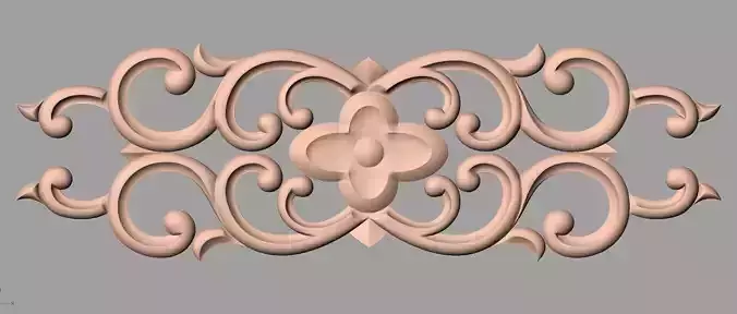 CNC 3D relief design STL format file used for artcam aspire E712