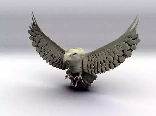 Eagle Wall Decoration 3D print model