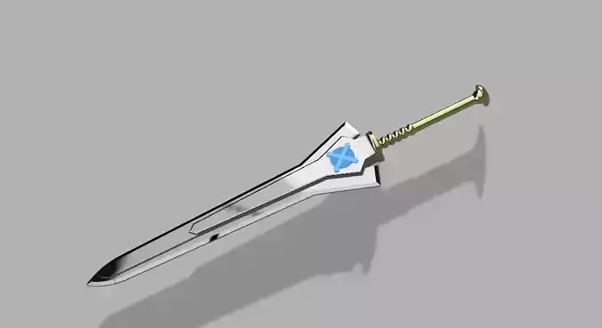 Monster Hunter Long Sword Replica Prop Costume Accessory Kit