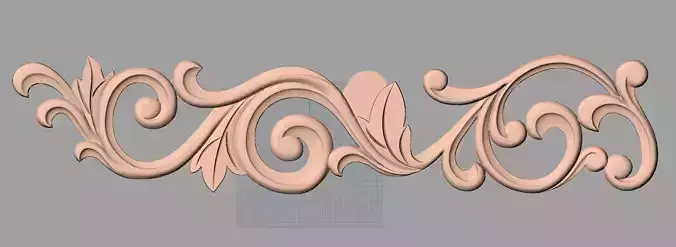 CNC 3D relief design STL format file used for artcam aspire E709