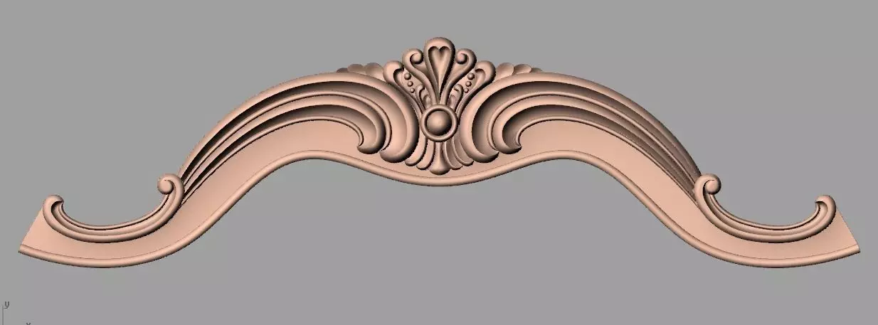 CNC 3D relief design STL format file used for artcam aspire E704 3D model_0