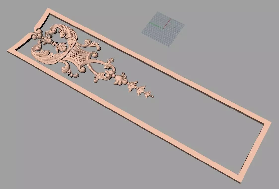 CNC 3D relief design STL format file used for artcam aspire E701 3D ...