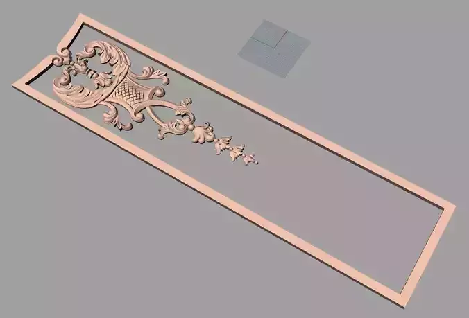 CNC 3D relief design STL format file used for artcam aspire E701