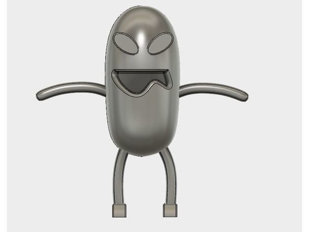 Little Dude Free 3D print model