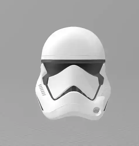 Star Wars The Last Jedi TLJ Storm trooper helmet EP8 3D print model