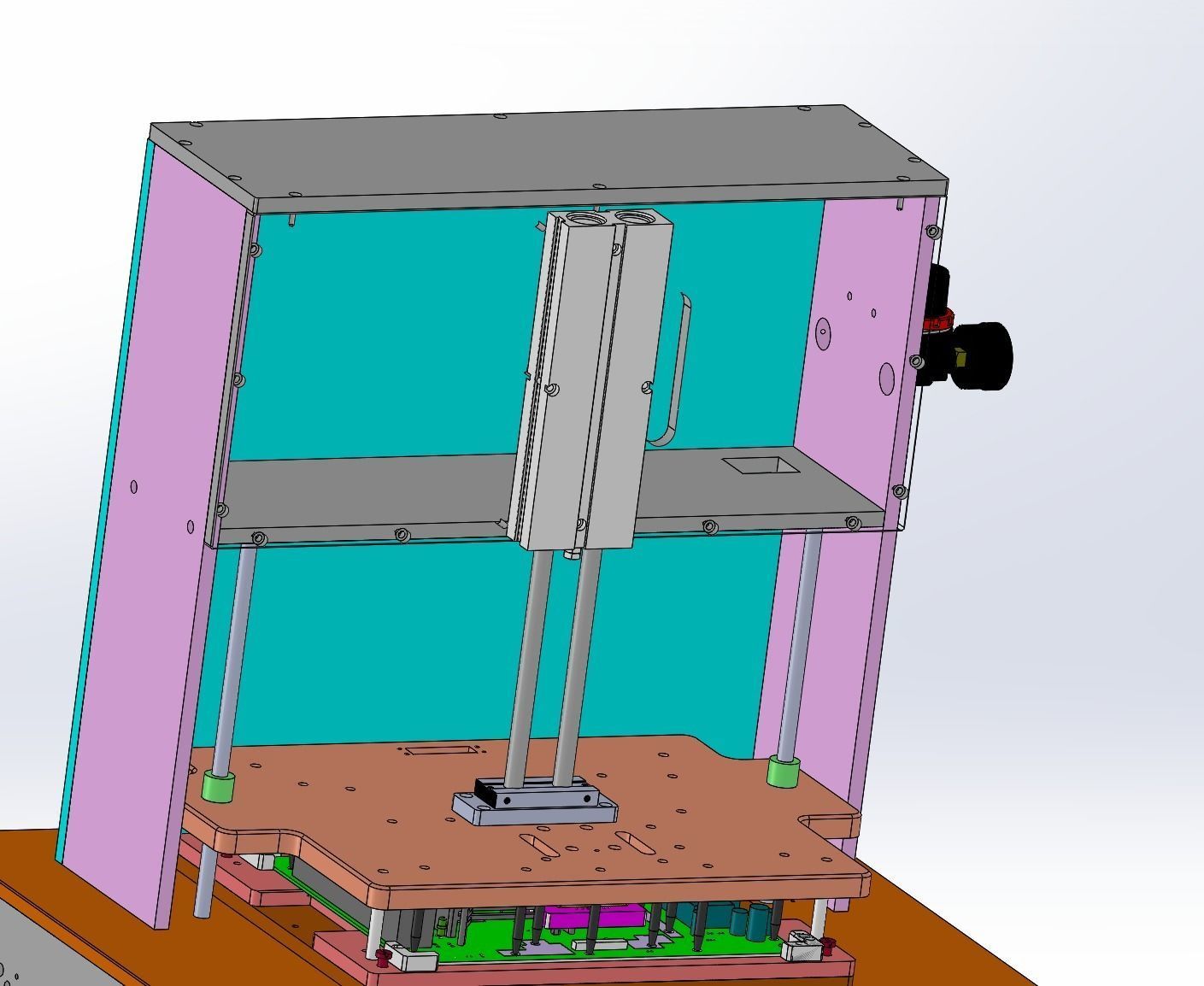 Testing machine 3D model_6