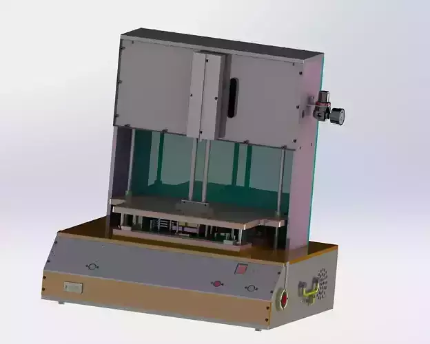 Testing machine 3D model
