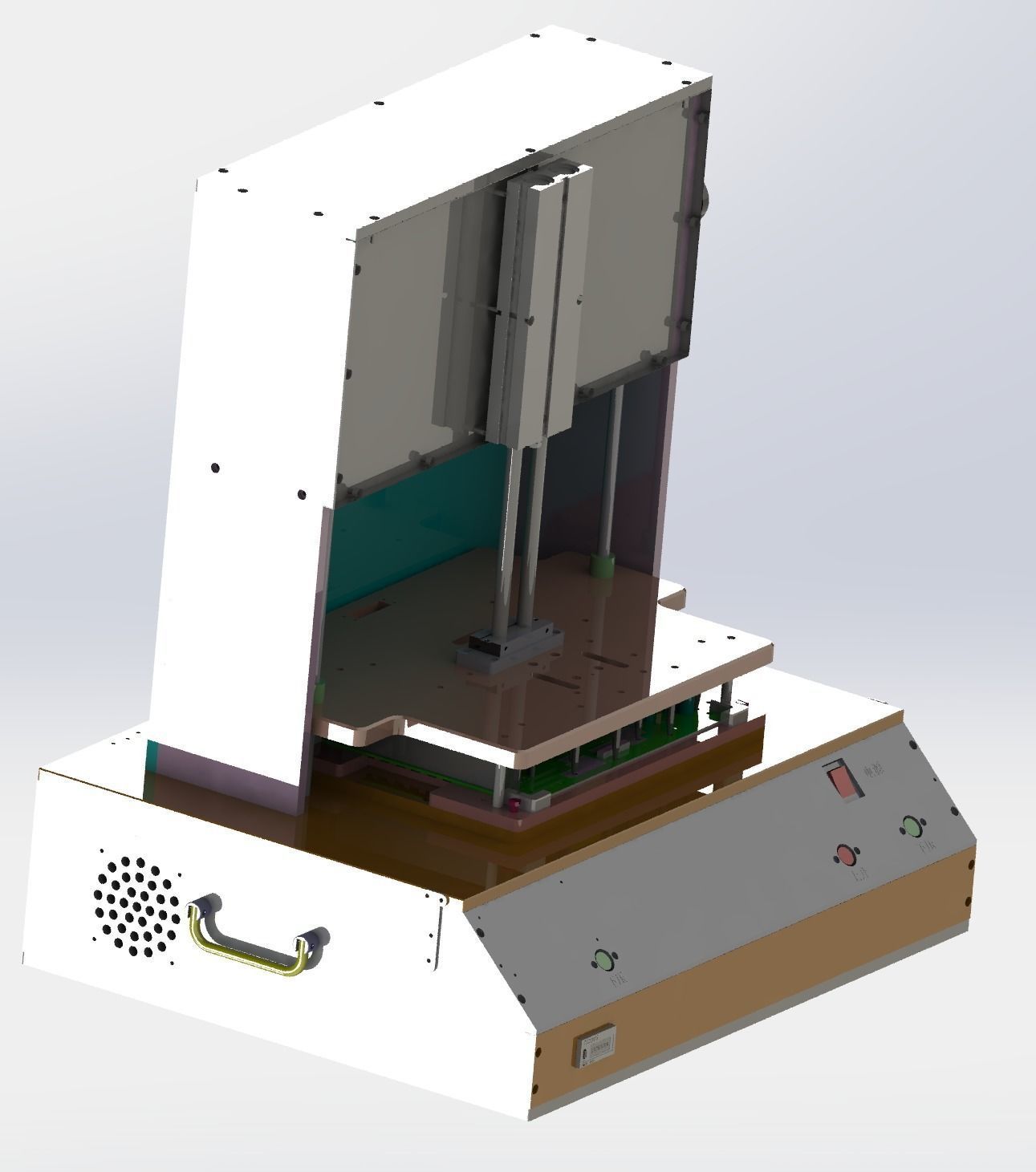 Testing machine 3D model_7