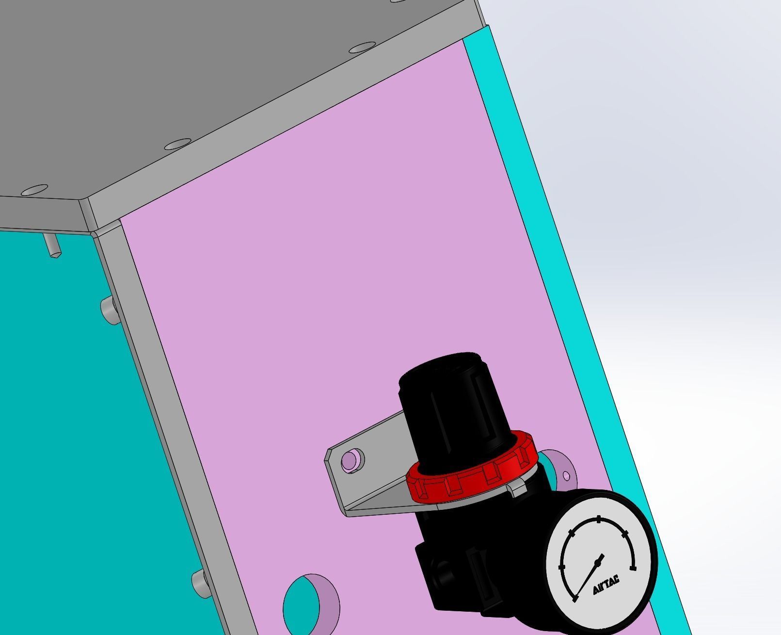 Testing machine 3D model_1