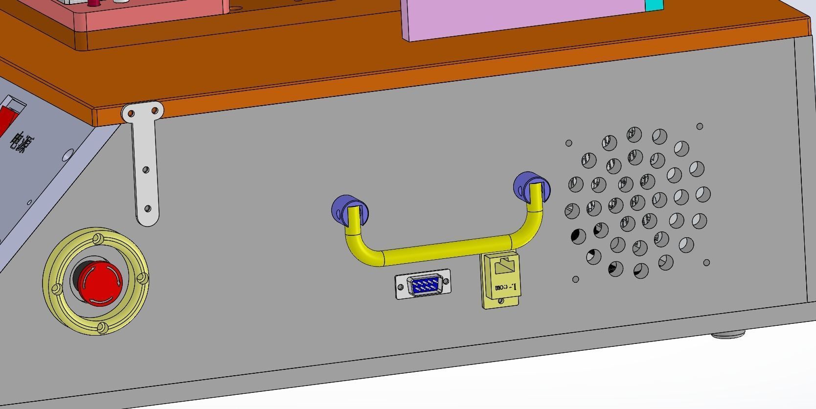 Testing machine 3D model_4