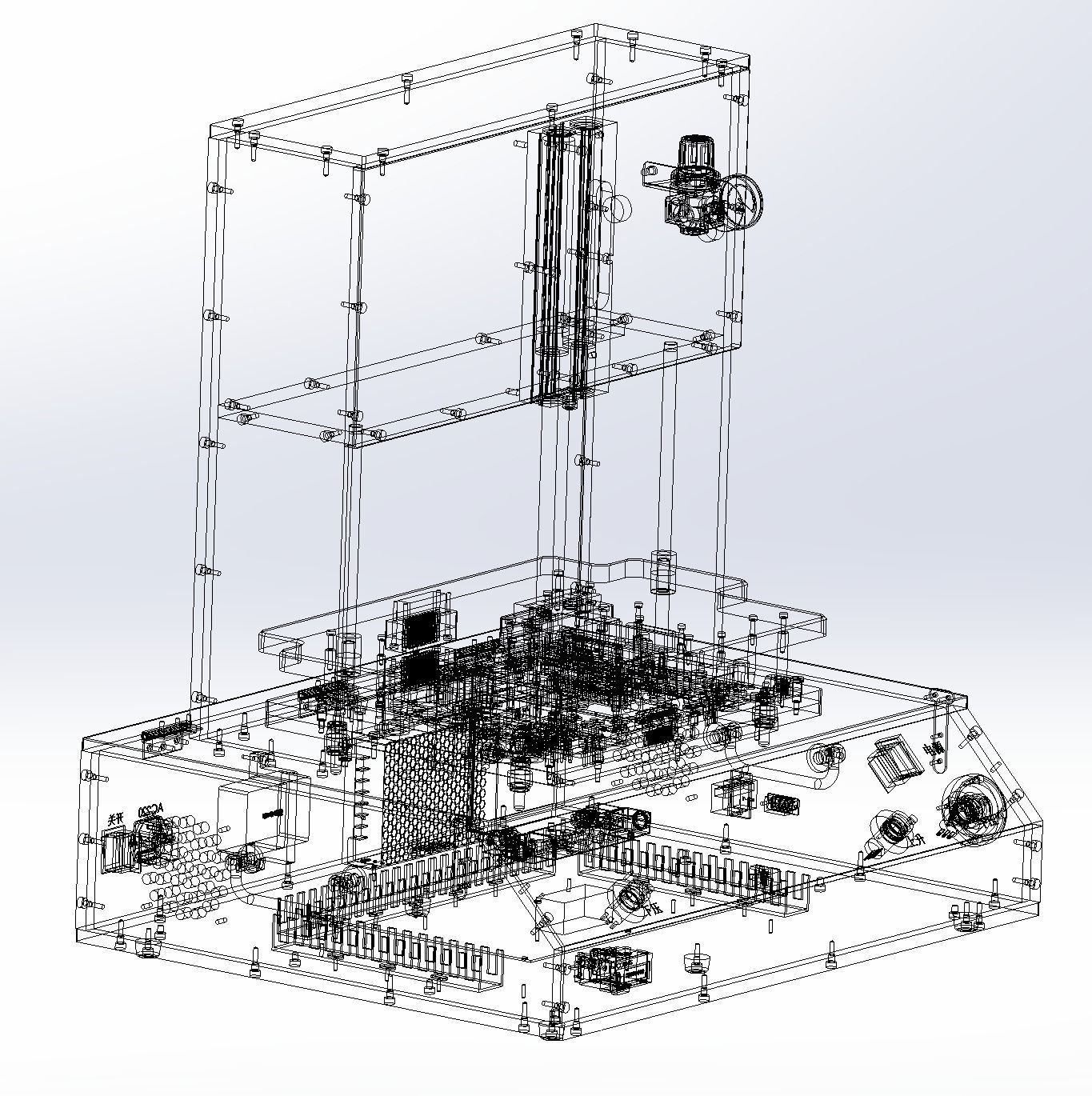 Testing machine 3D model_5