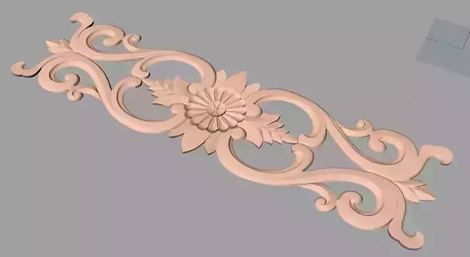 3D carved model furniture 3D design used for artcam aspire E792