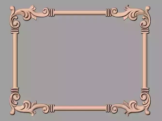 3D carved model furniture 3D design used for artcam aspire E789