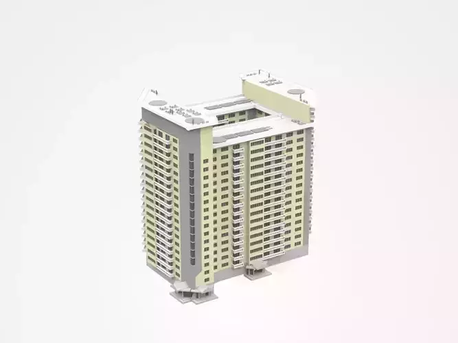 Huge Multi-storey Apartment 3D model