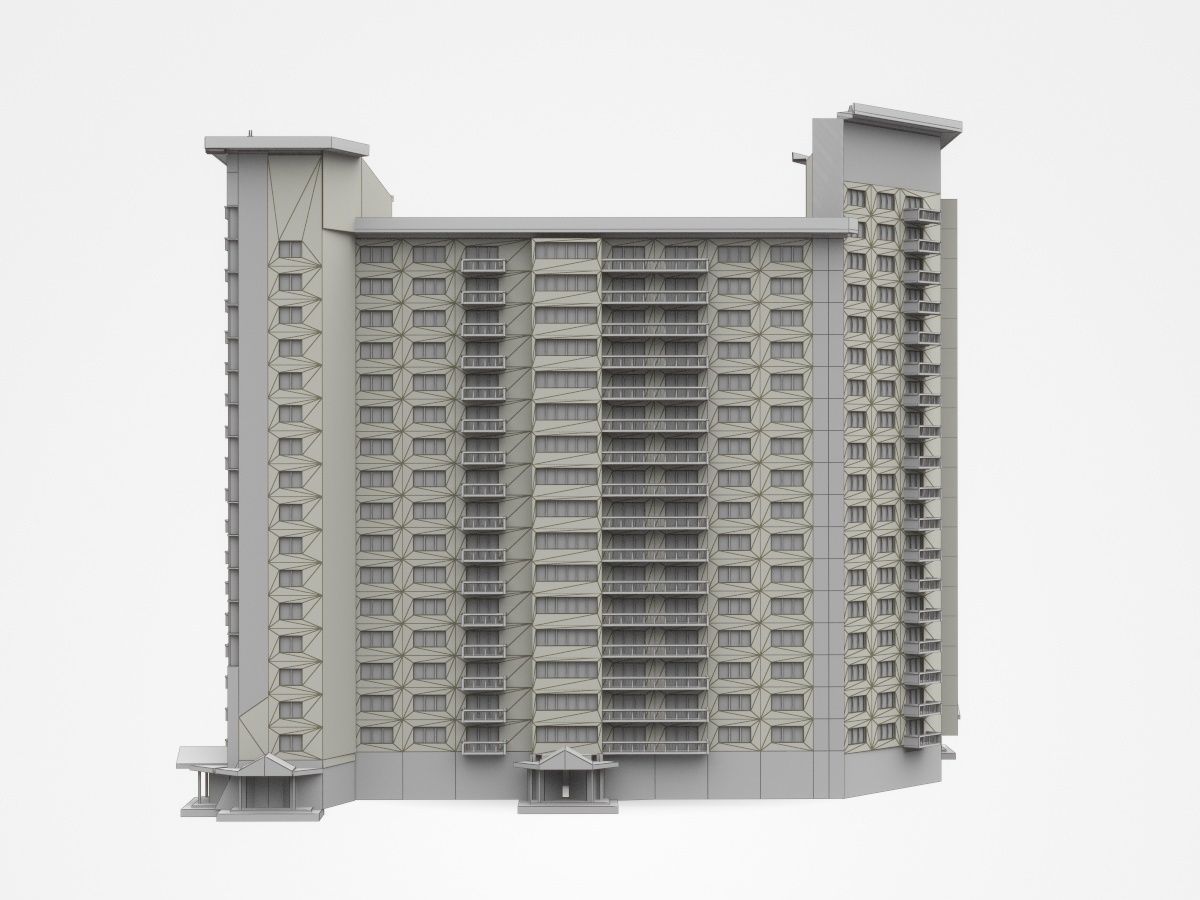 Huge Multi-storey Apartment 3D model_5