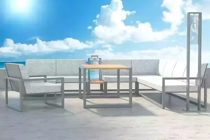 Royal Botania Ninix Lounge - Collection 3D model