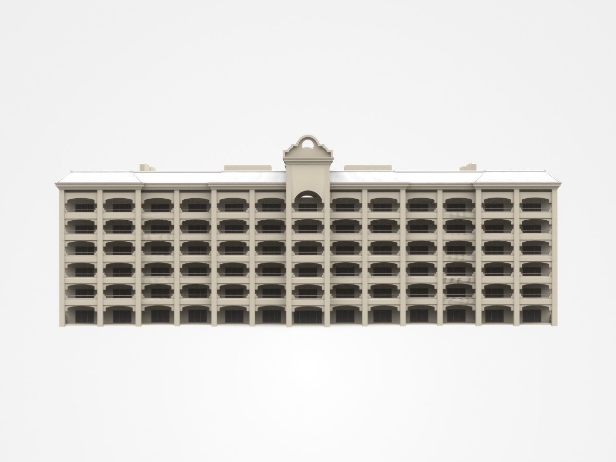 Huge Semi-storey Apartment 3D model_2