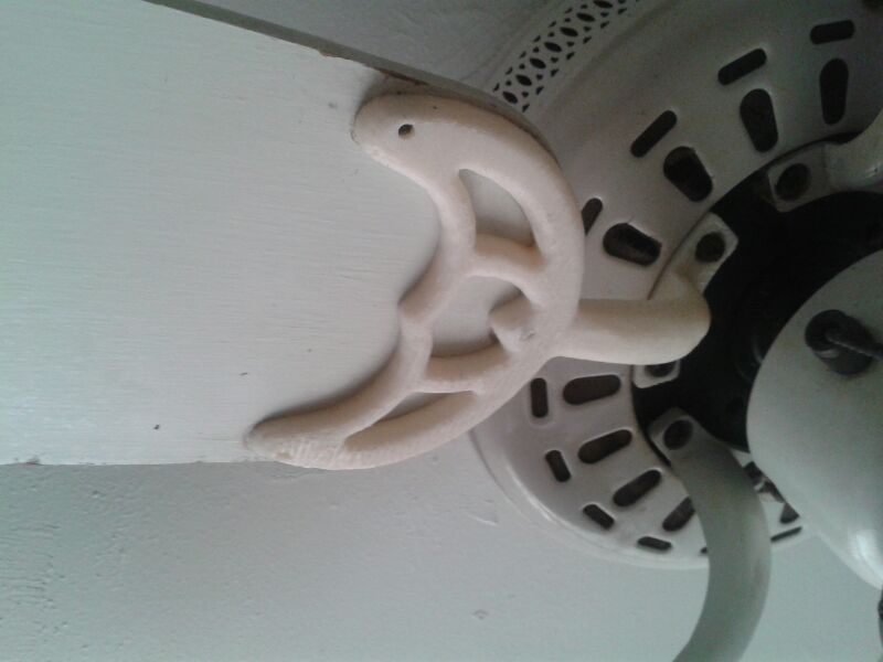 Ceiling Fan Blade Bracket 3D print model_2