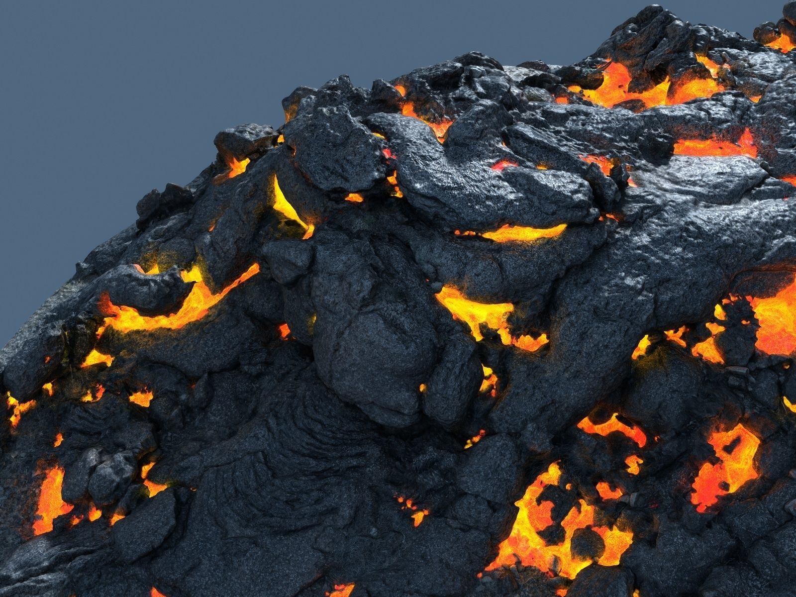 REAL LAVA 3D model_9