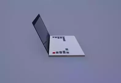 Laptop Free low-poly 3D model