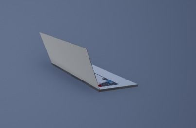 Laptop Free low-poly 3D model_1
