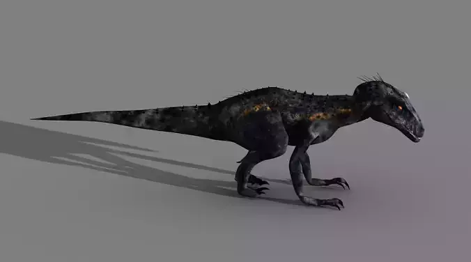Indoraptor dinosaur 3D model
