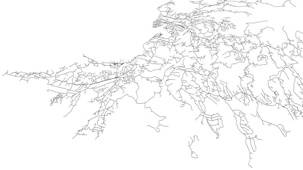 Grenada Road Network and Streets 3D model_9