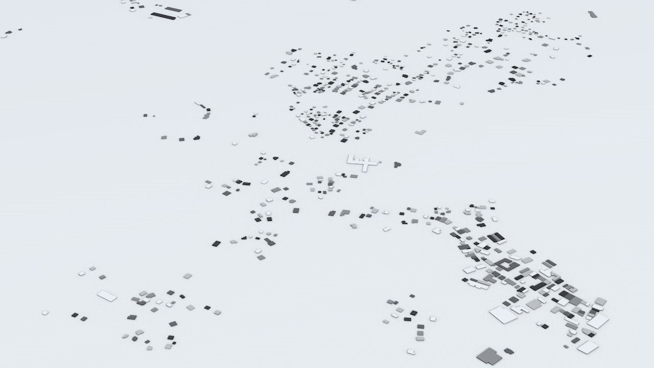 Grenada Streets and Buildings 3D model_2