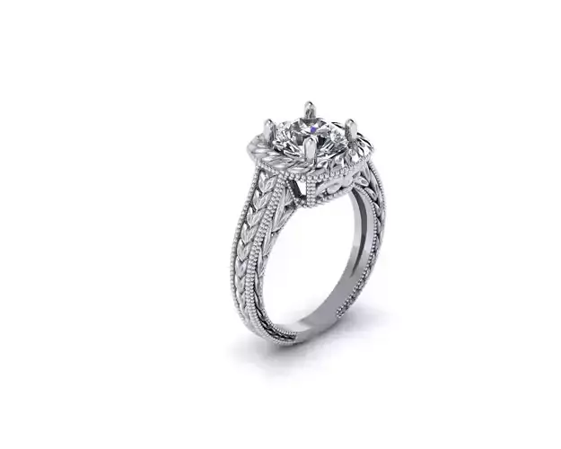 Solitaire ring