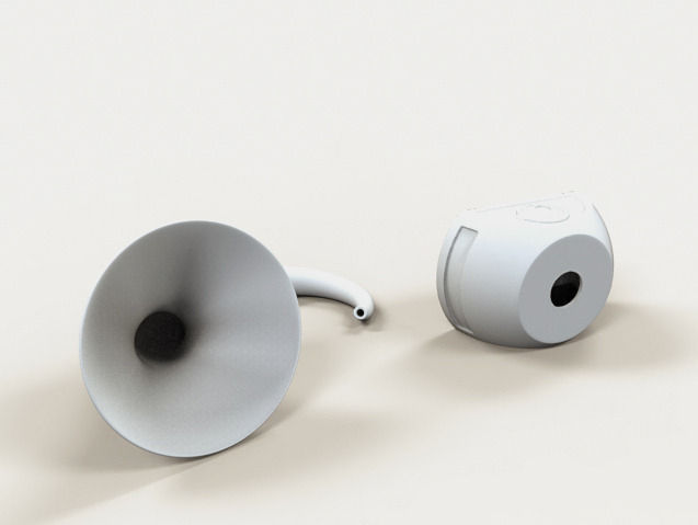 Iphone 6 Gramophone 3D print model_5