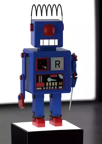 Sci-Fi Robot 3D model