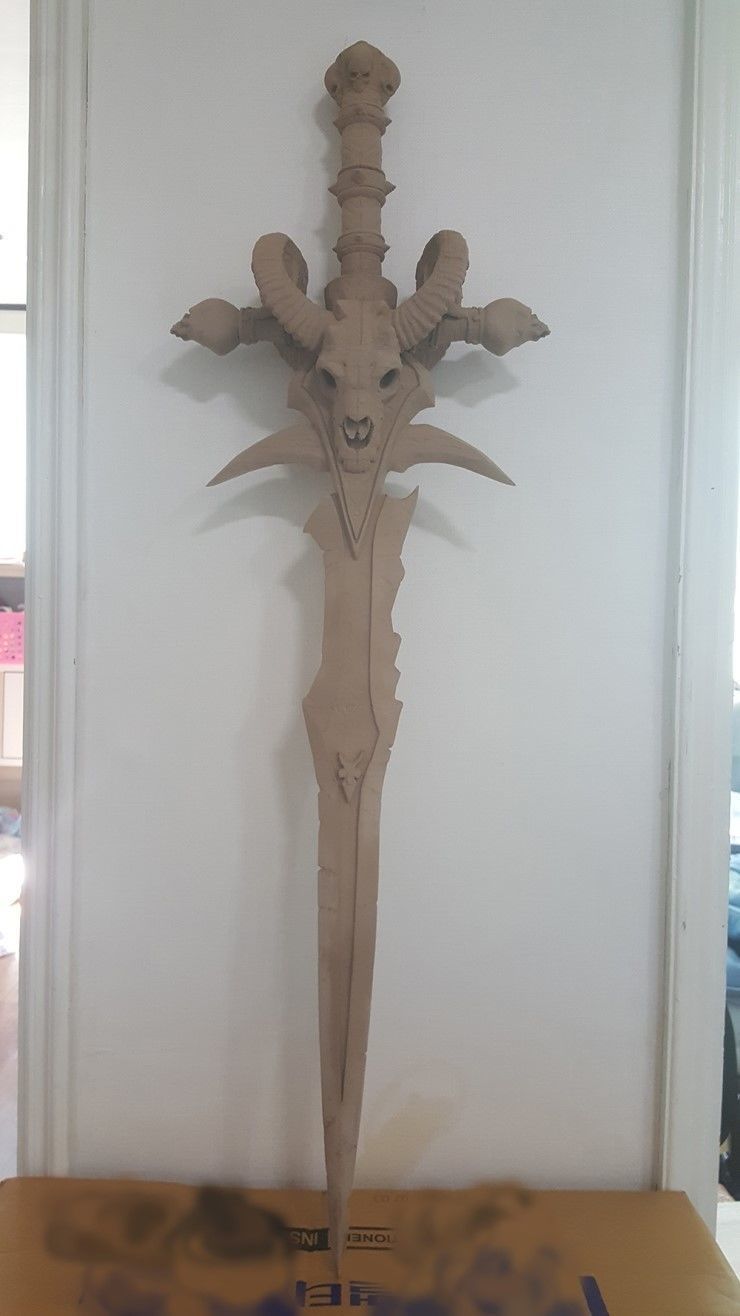 Frostmourne World of Warcraft 3D print model_2