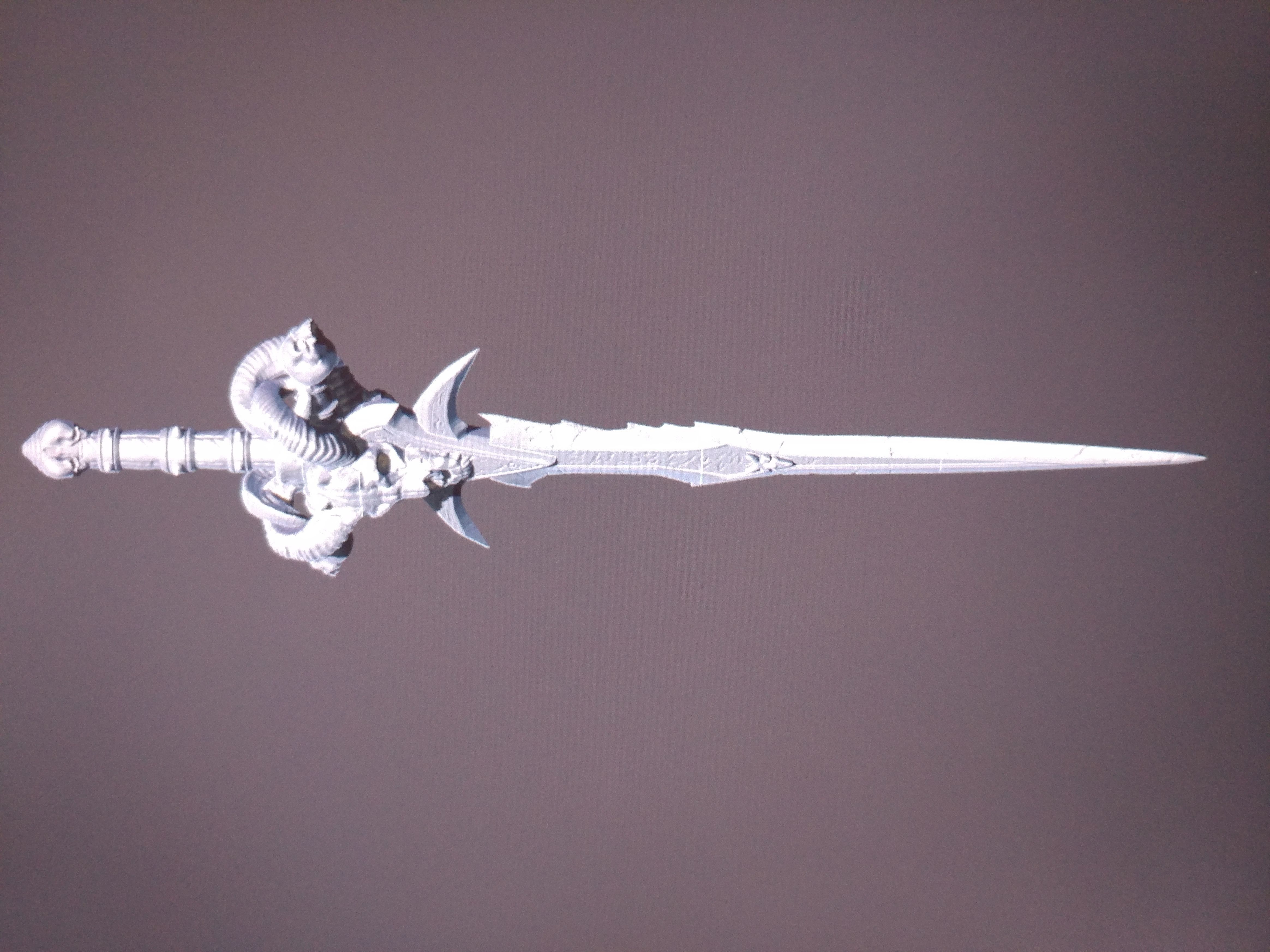 Frostmourne World of Warcraft 3D print model_5