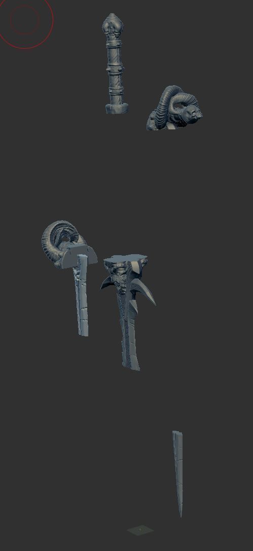 Frostmourne World of Warcraft 3D print model_1